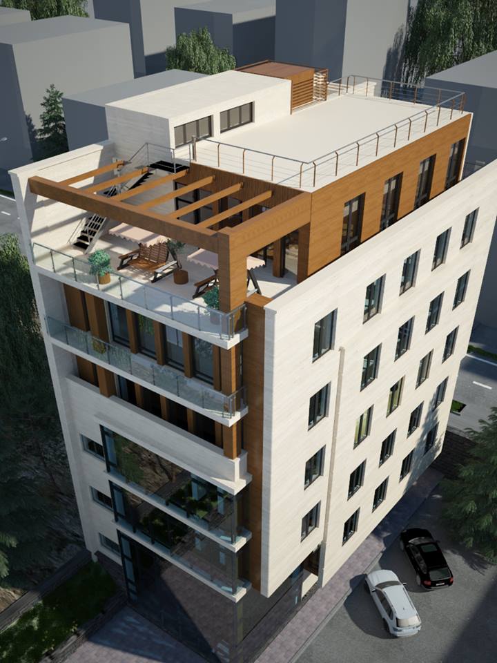 Building a Hotel near Subway 300 Aragveli has started