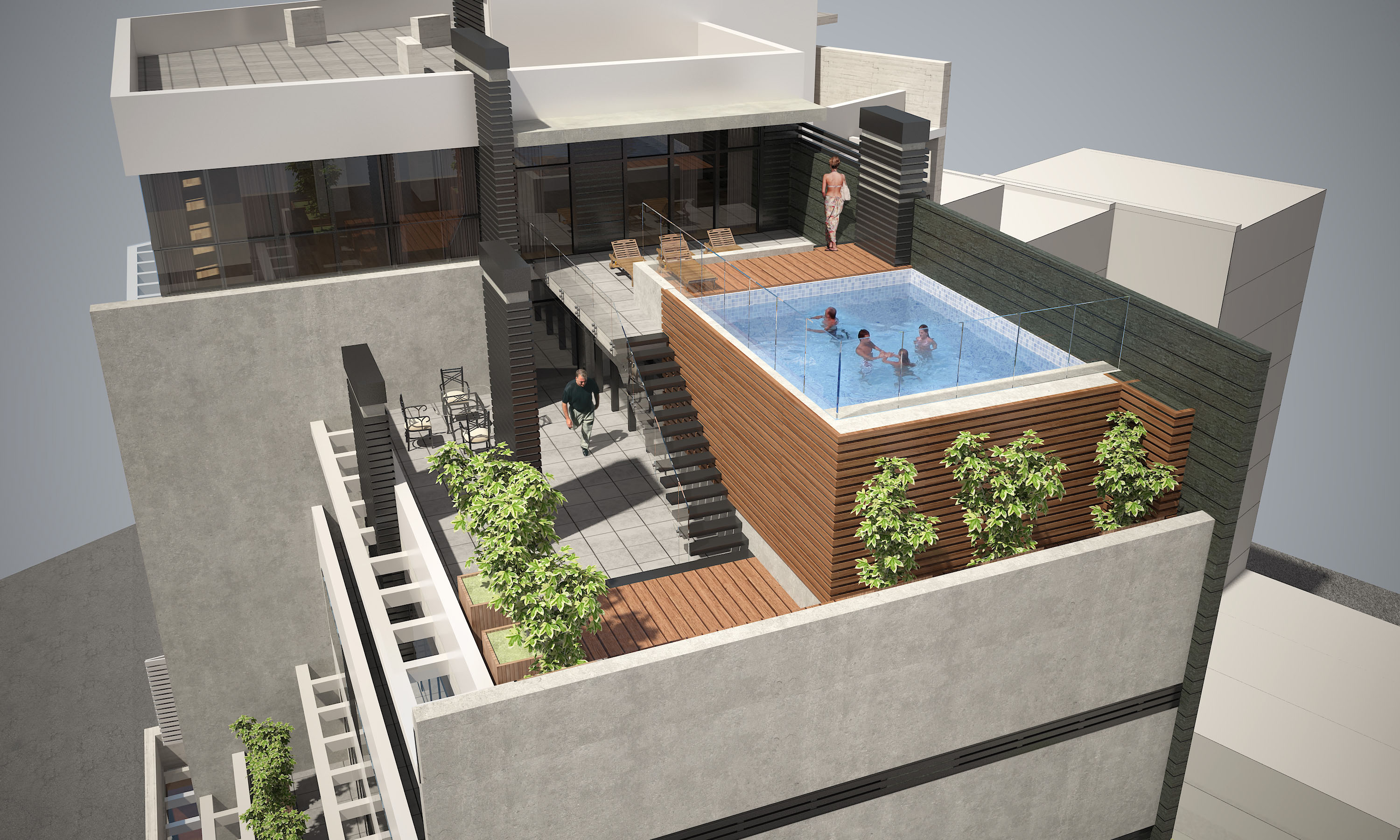 The construction of the Multi-dwelling house on Petriashvili Str. has started