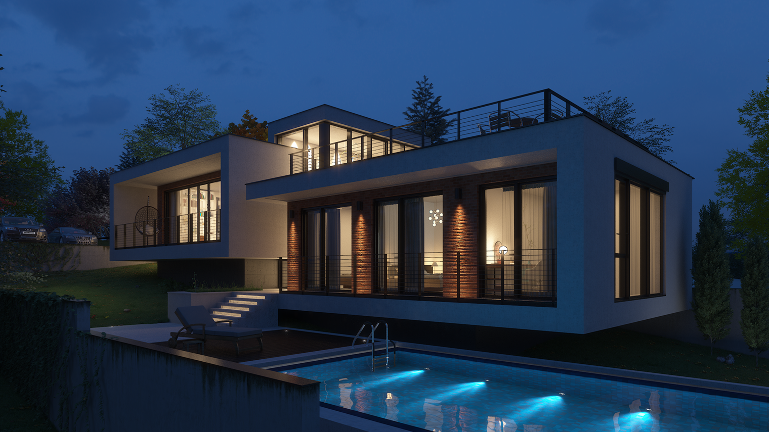 The building of Lisi Country House has started